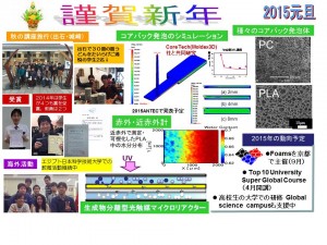 年賀状2015研究室用