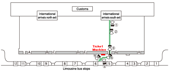 Map of Kansai International Airport